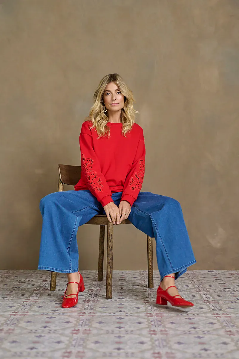 CREAM - Bukse Visti Indigo Blue Denim Lengde 30