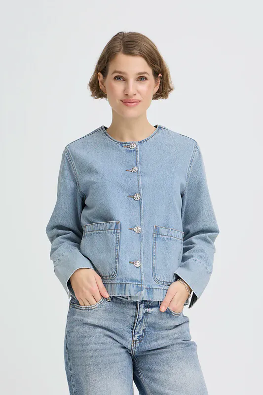 B.YOUNG - Kacila Jacket Light Blue Denim