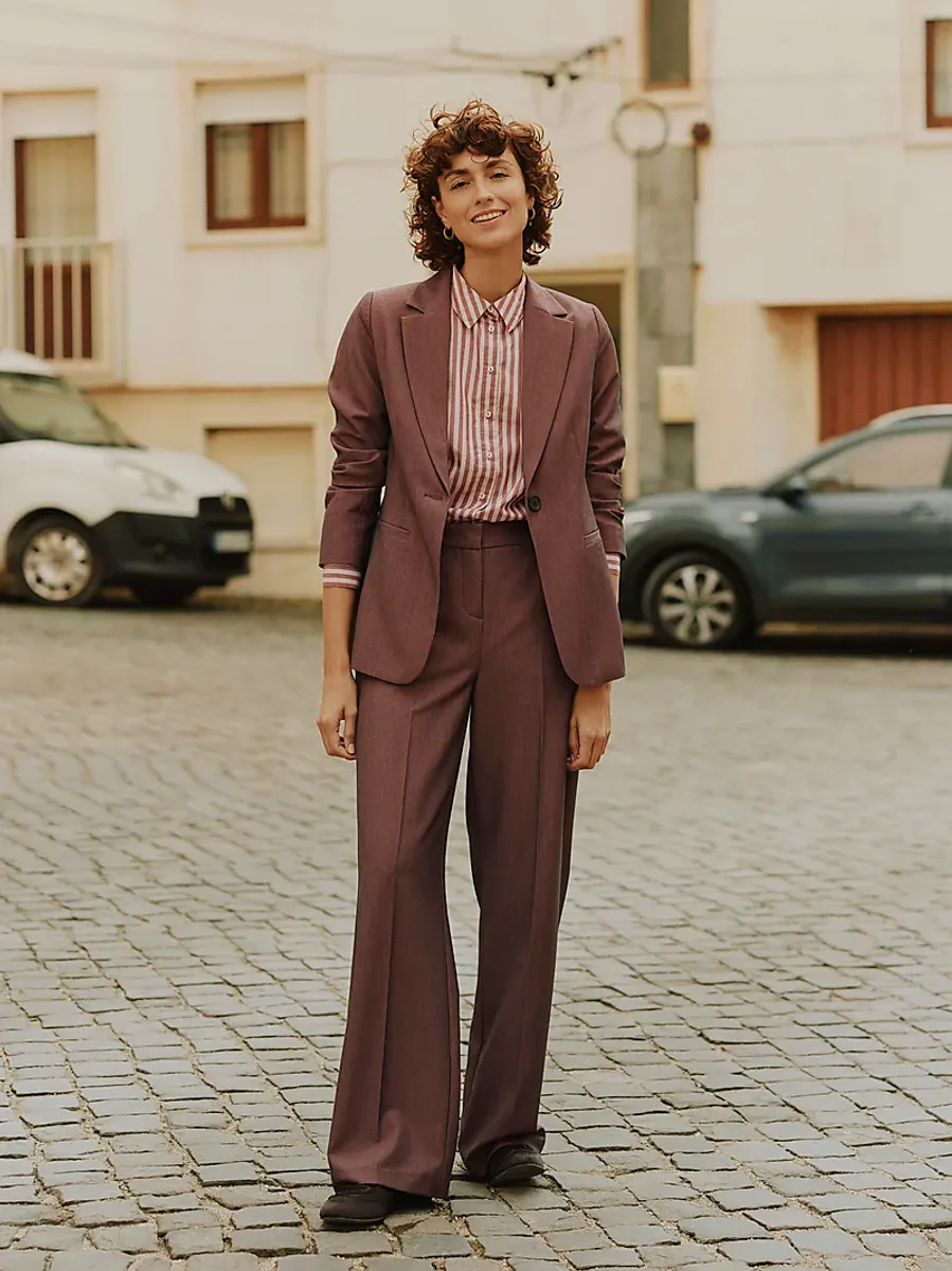 B.YOUNG - Ellan Cuff Pants Port Royale