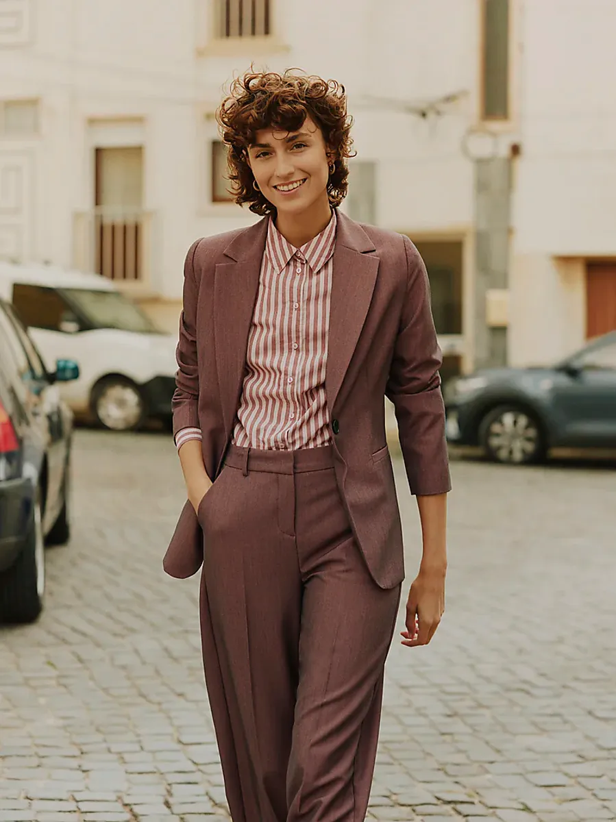 B.YOUNG - Ellan Cuff Pants Port Royale