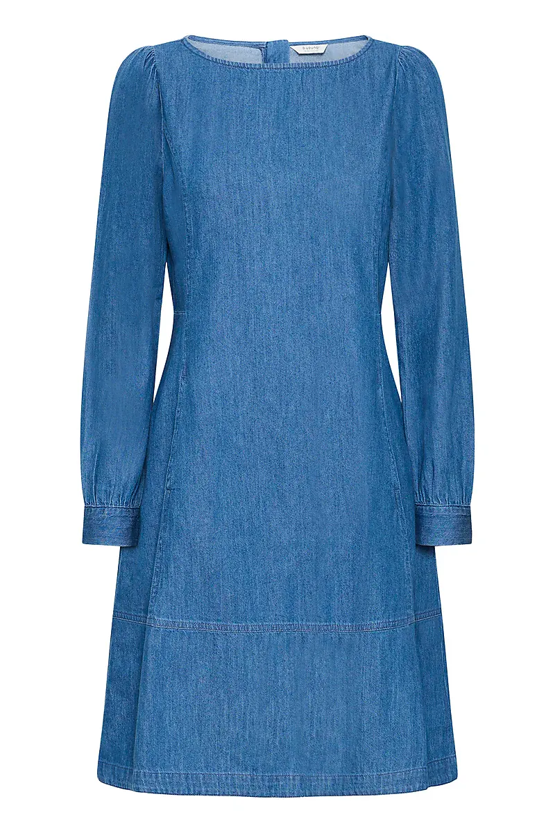 B.YOUNG - Kairon Dress Mid Blue Denim