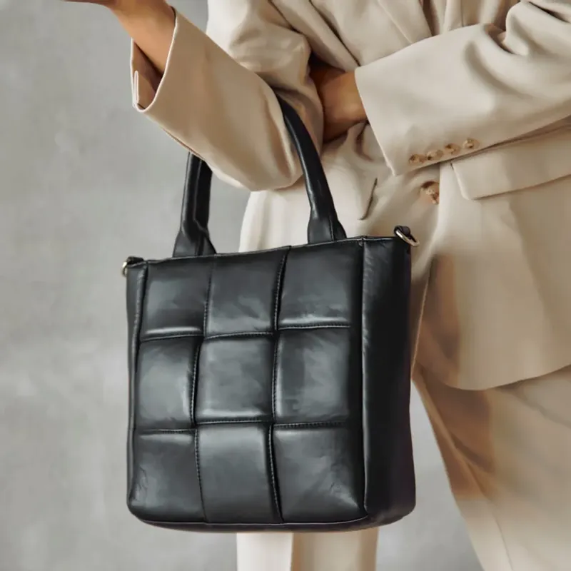 DEPECHE - Shopper Black