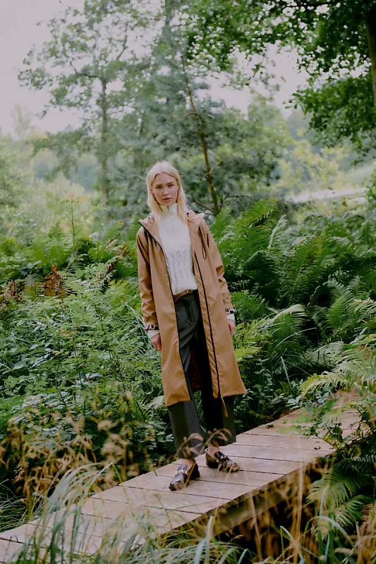 B.YOUNG - Avan Regnkåpe Tiger's Eye