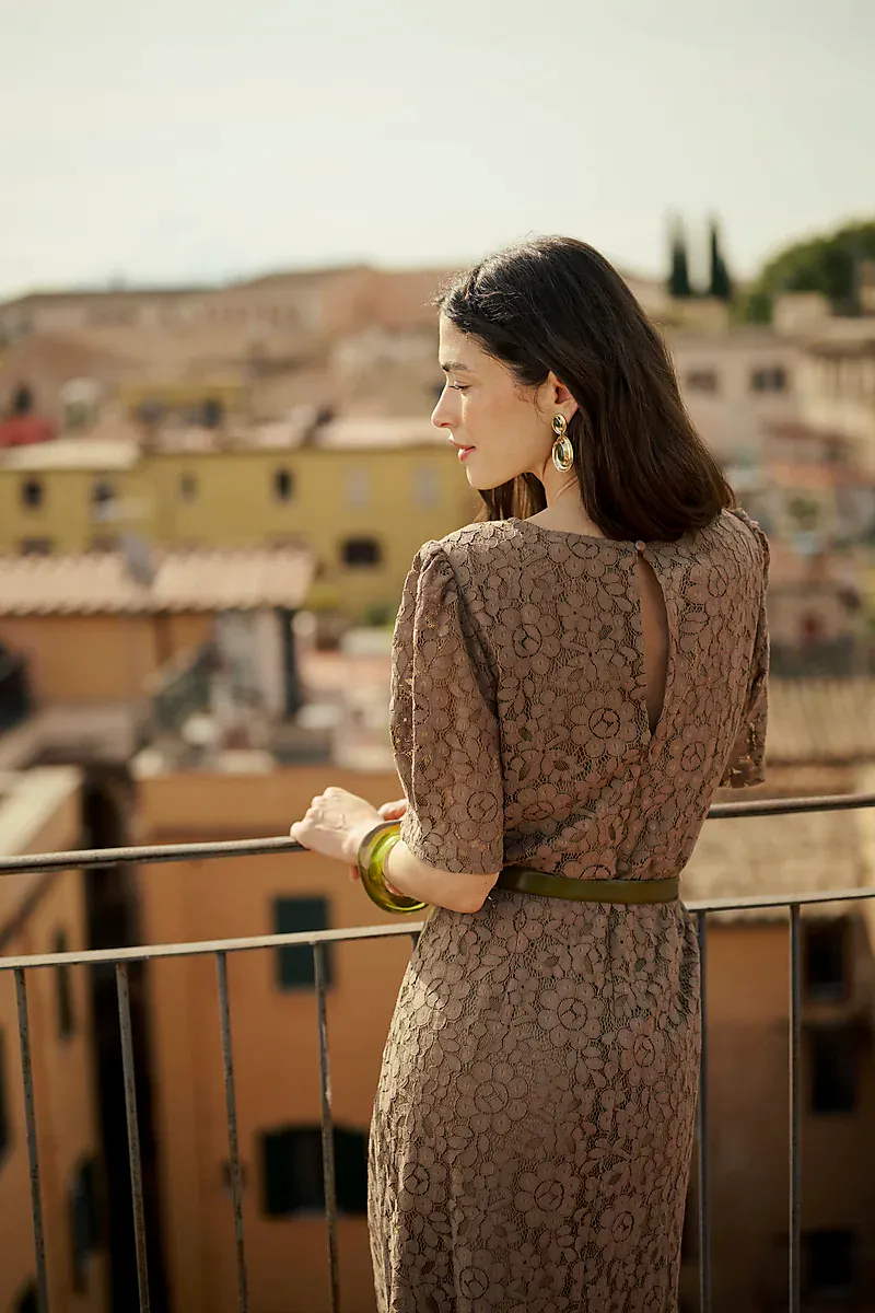 CREAM - Ebana Kjole Fossil