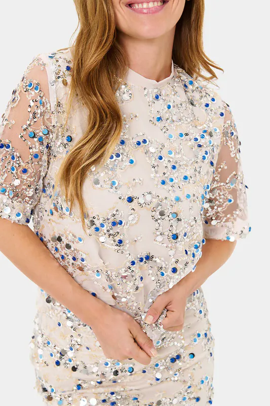 SAINT TROPEZ - Nelda Blouse Marzipan