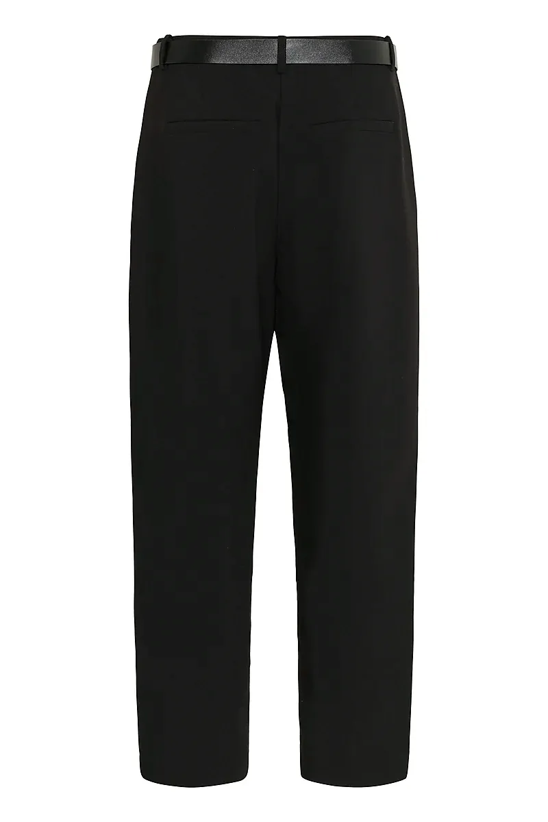 CREAM - Veronica Ankl Pant Pitch Black