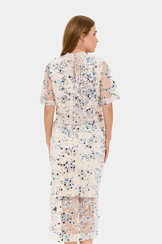 SAINT TROPEZ - Nelda Blouse Marzipan