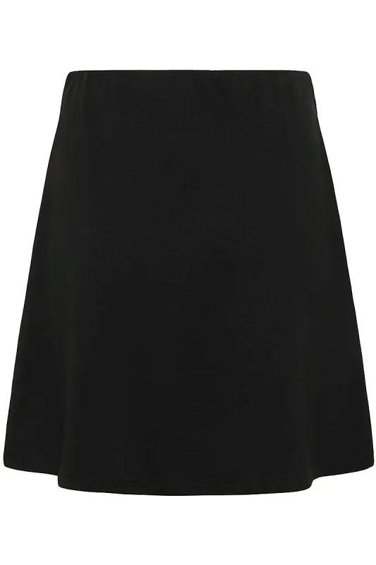 SAINT TROPEZ - Kaileen Short Skirt Black