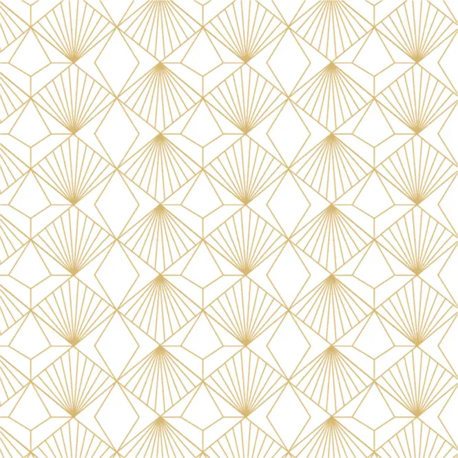 Hovedbilde NORWAY DESIGNSTUDIO - Serviett Mønster Hvit