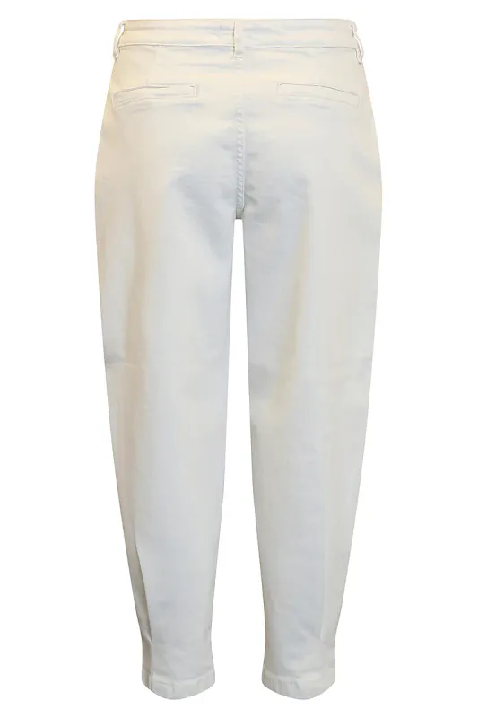 B.COPENHAGEN - Midwaist Barrel Jeans Off-white
