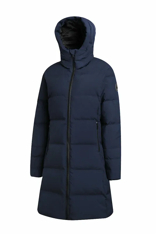 VANNUCCI - Lady's Down Jacket Navy