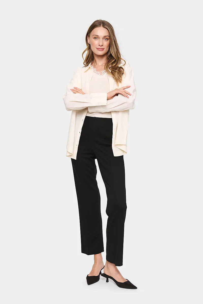 SAINT TROPEZ - Kaileen Pants Black