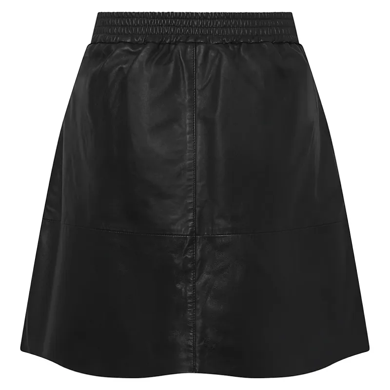 DEPECHE - Camilla Skjørt Black